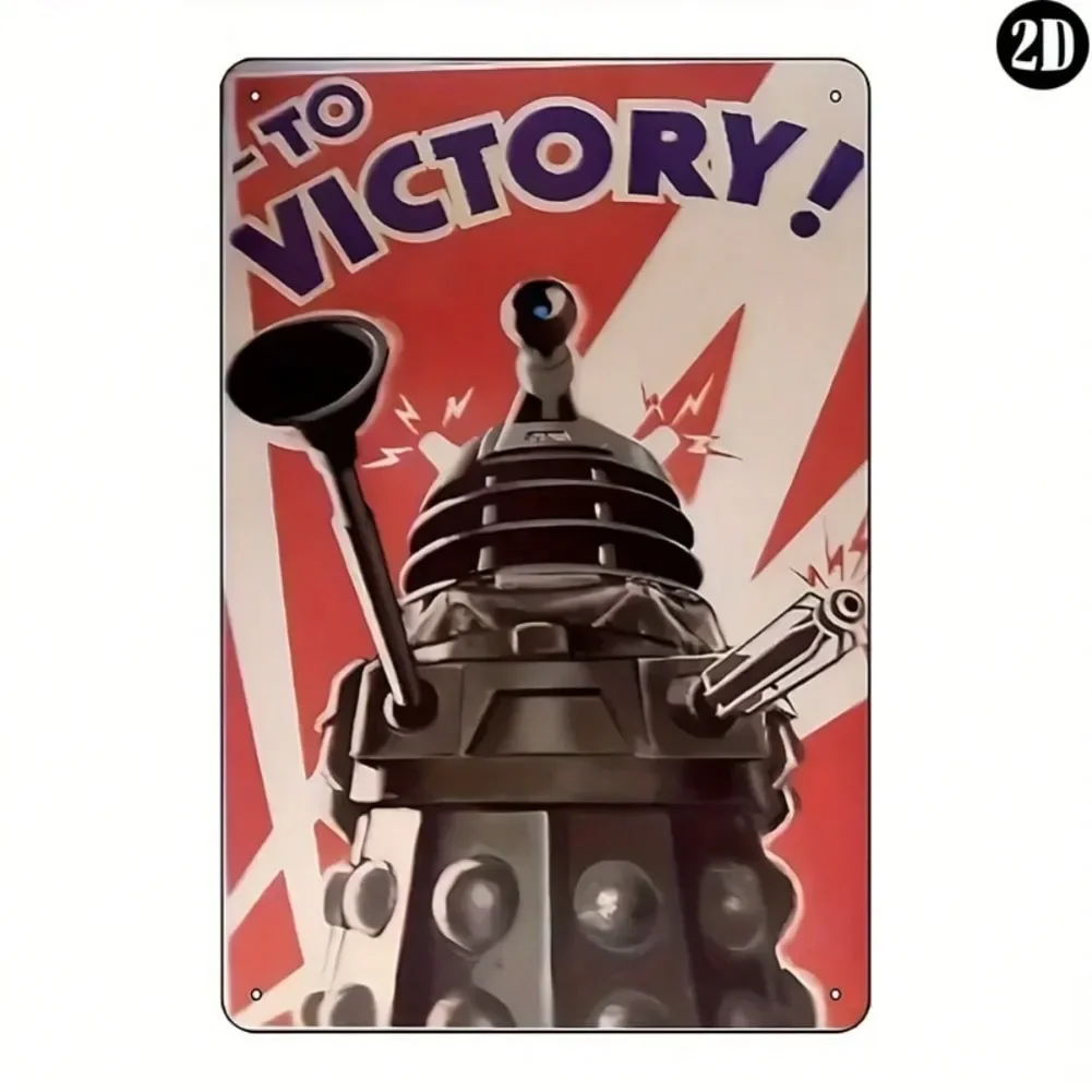 Victory Home Decor - Targa Who Dalek Victory - 8x12