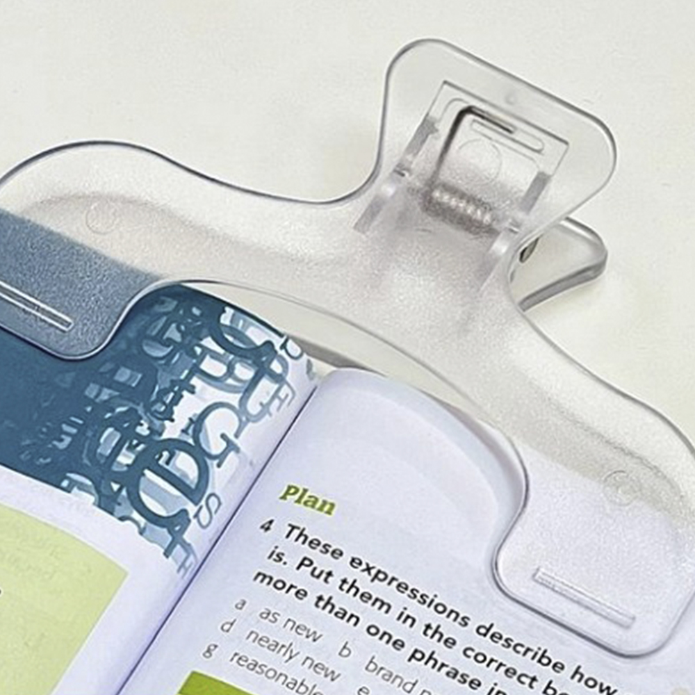 Aesthetic Bookend - 1PC Supporto per libri in plastica