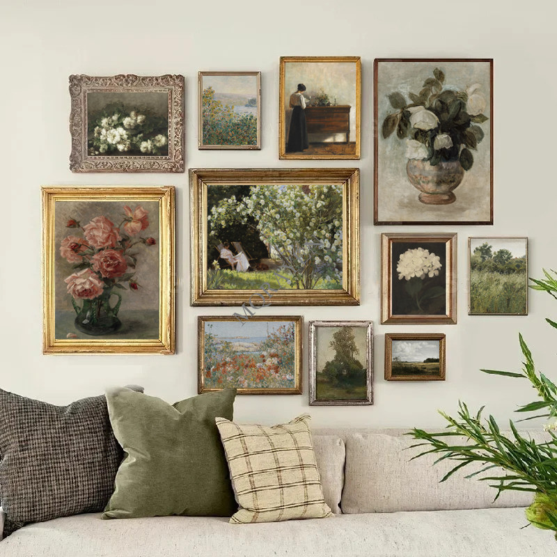 Victory Home Decor - Quadri su tela con paesaggi rurali