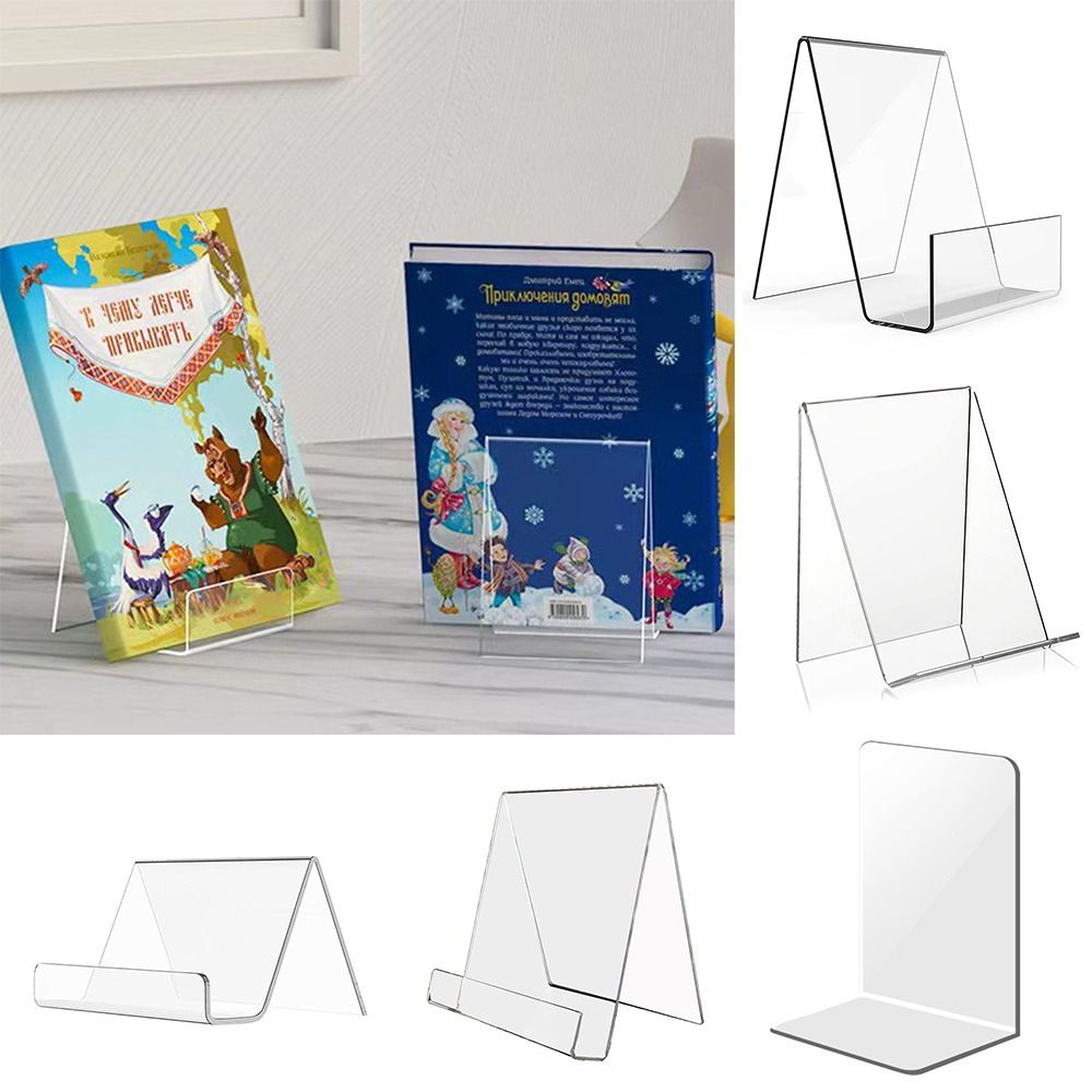 Aesthetic Bookend - Espositore per Libri in Acrilico di
