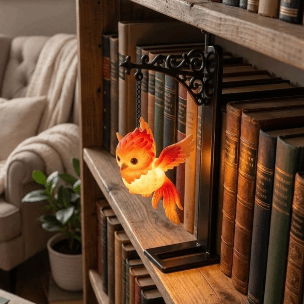 Aesthetic Bookend - Lampada da Libreria Vintage a Forma