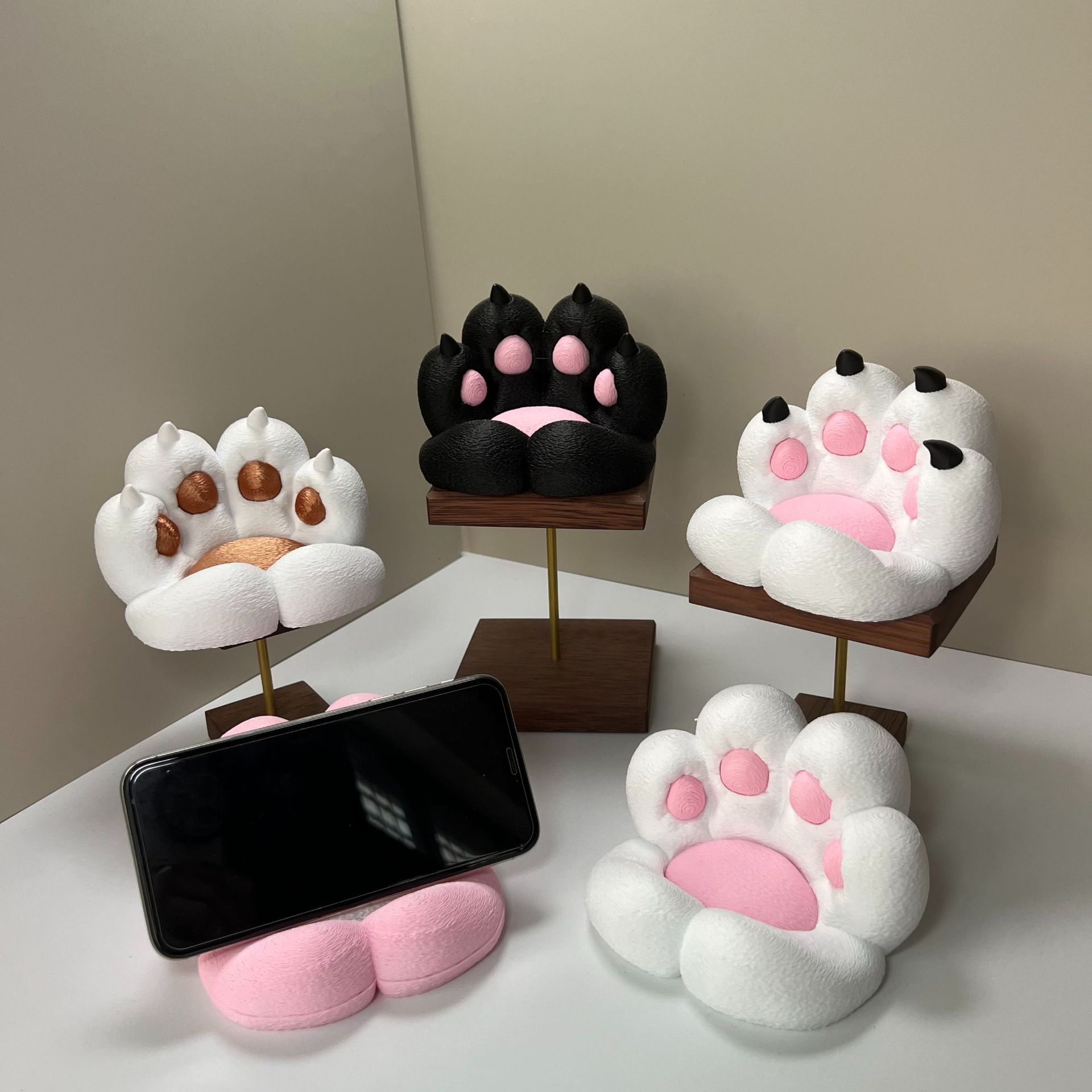 Home Decor Cat - Simpatico ornamento da scrivania a forma