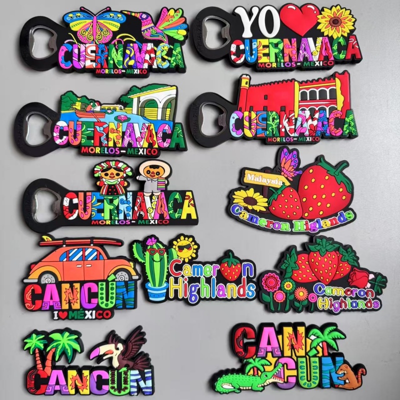 Home Decor Malaysia - Magneti per frigorifero in PVC Cancun