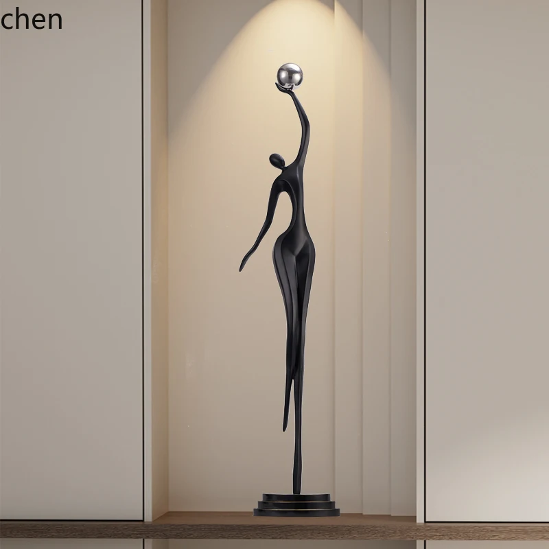 Abstract Sculpture Resin - Scultura Astratta Umana HT, Ornamento di