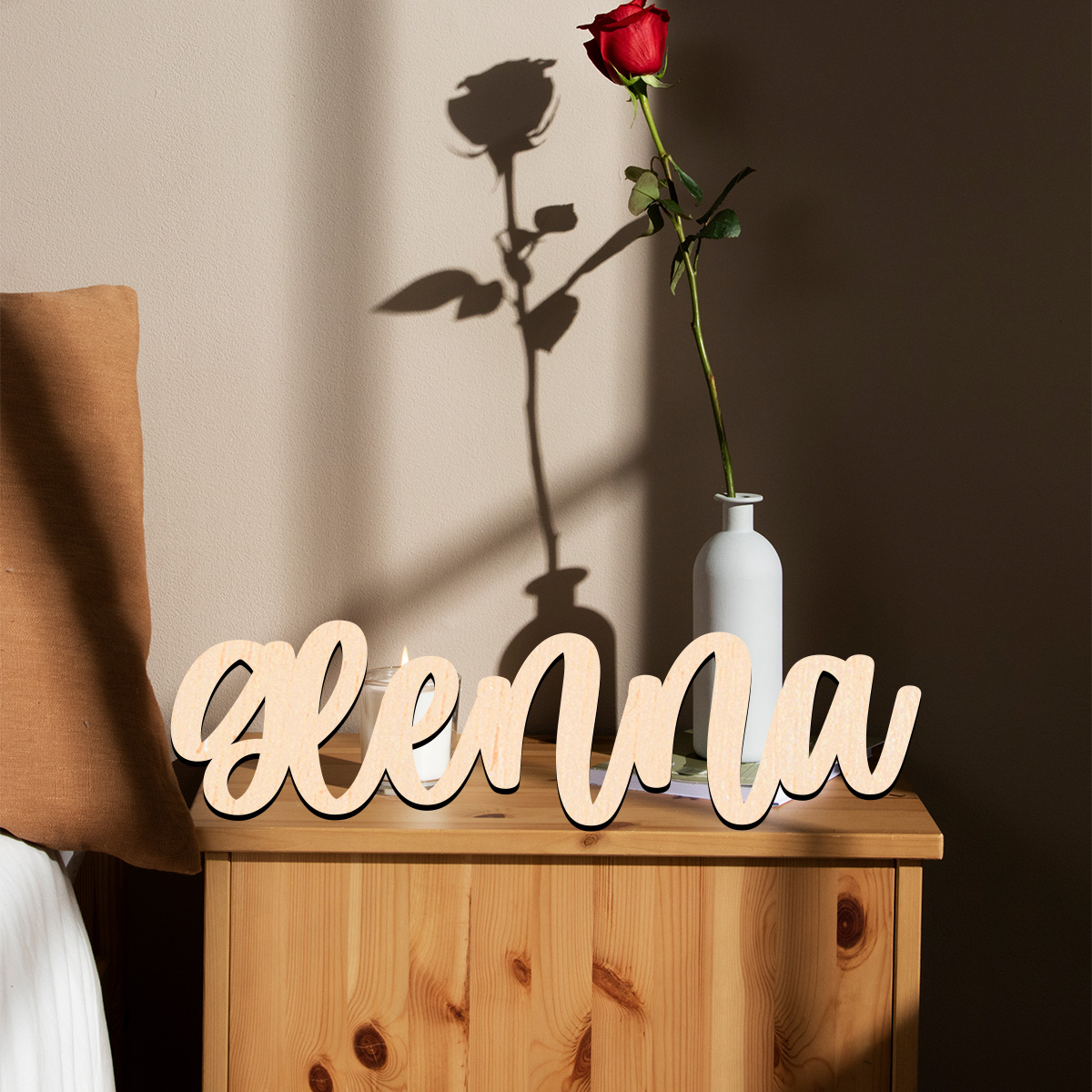 Home Decor Examples - 1 pezzo levana esempio Nome personalizzabile
