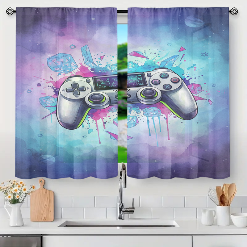 Home Decor Youtube Videos - Tenda con motivo controller di videogiochi
