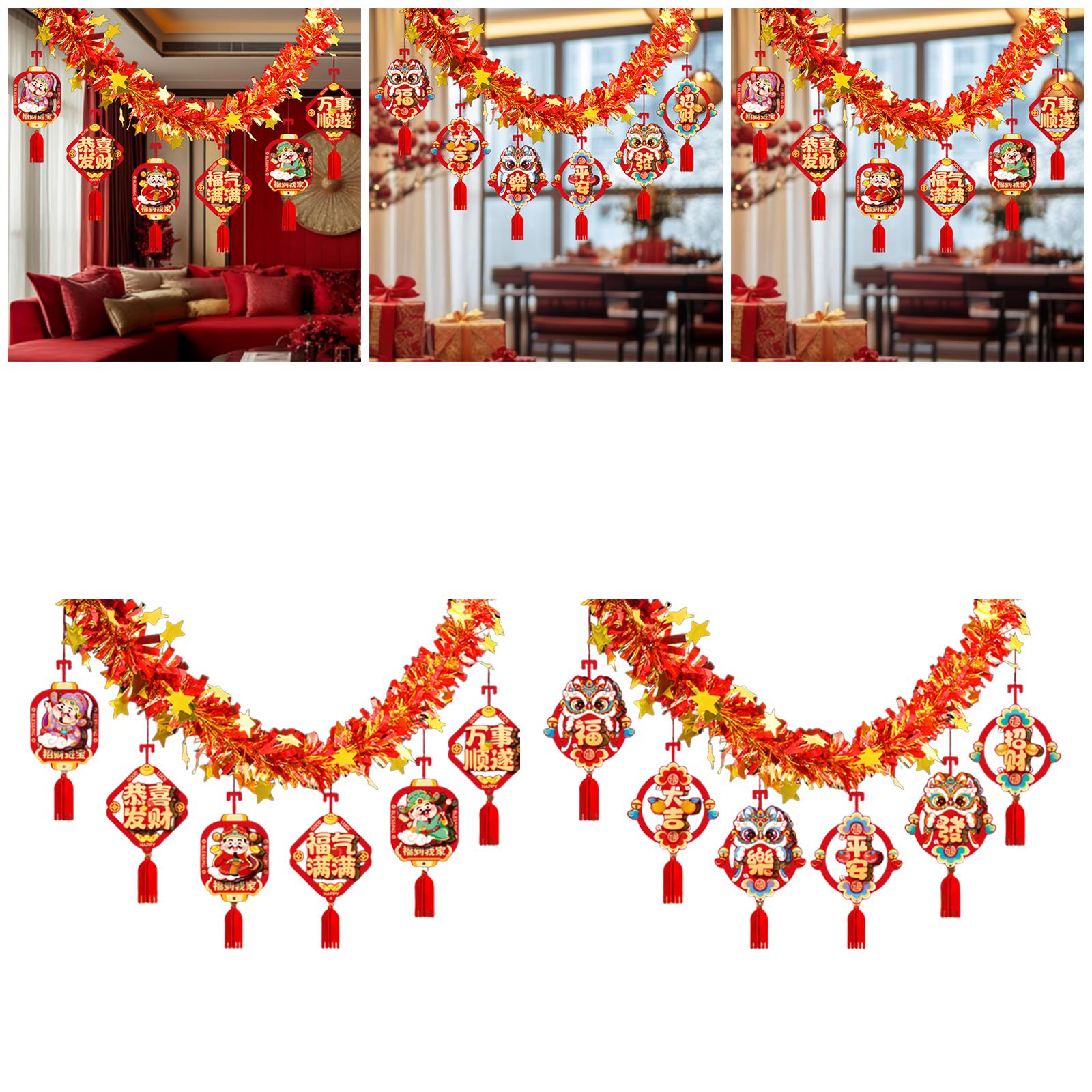 Ghirlanda per il Capodanno Cin - Home Decor Garland recensione e prezzo