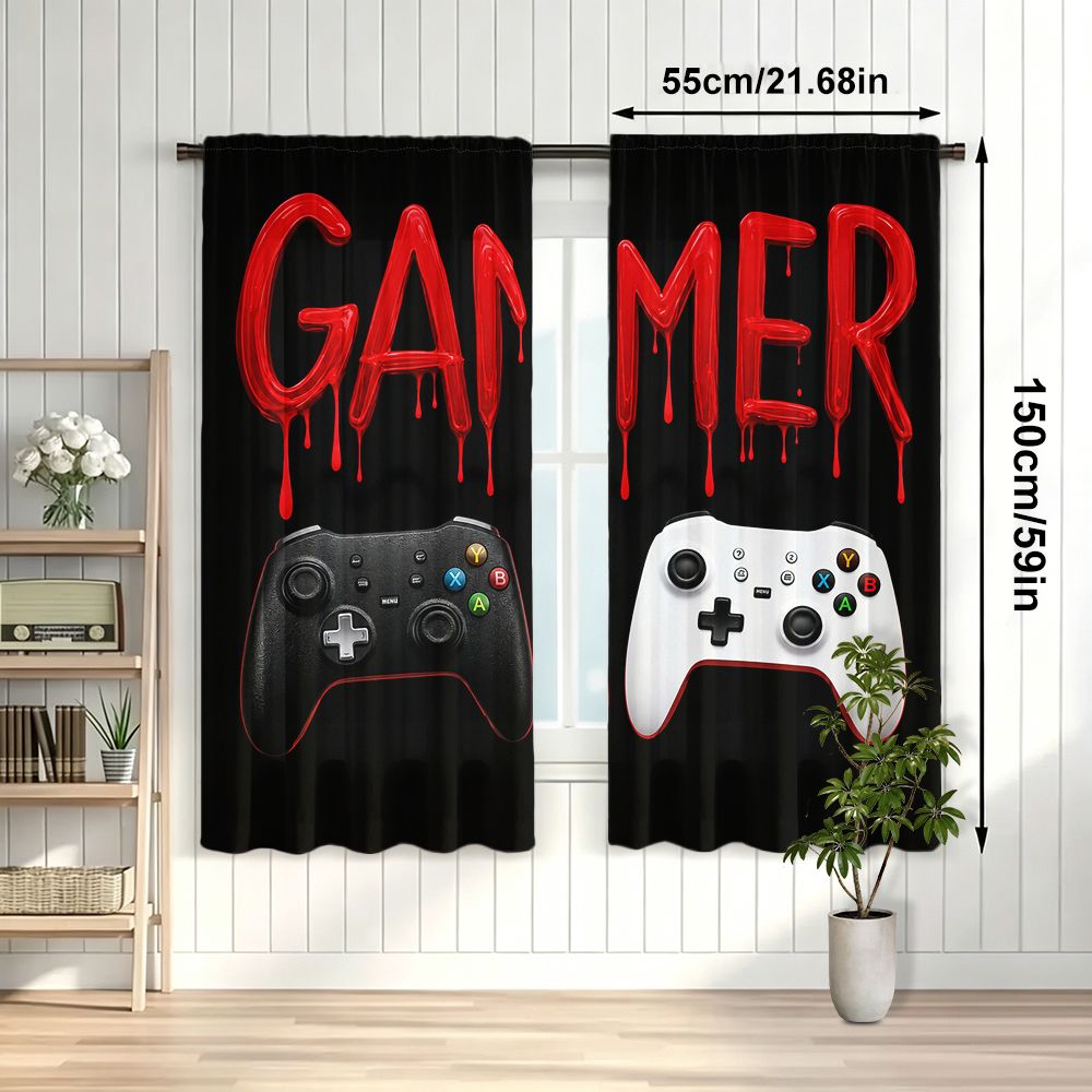 Tende da Gaming Nere con Contr - Home Decor Youtube Videos recensione e prezzo