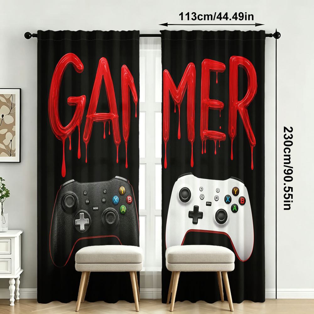 Tende da Gaming Nere con Contr - Home Decor Youtube Videos recensione e prezzo