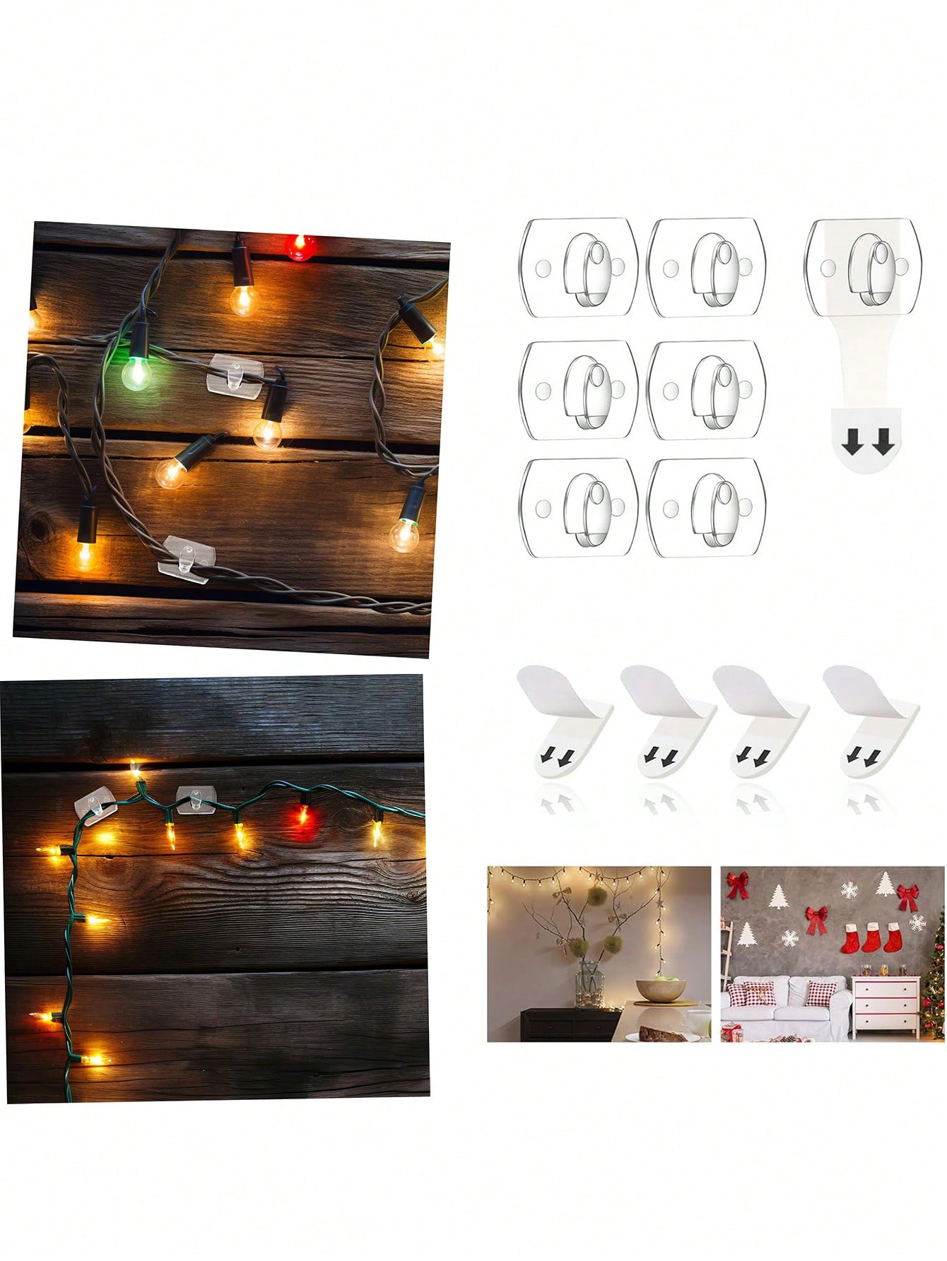 6/12/20/40 pz Mini Ganci Da Pa - Home Decor Garland recensione e prezzo