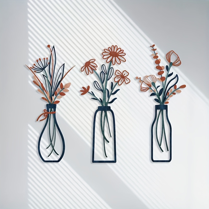 3 Grandi Sculture Floreali da  - Home Decor Vase With Flowers recensione e prezzo