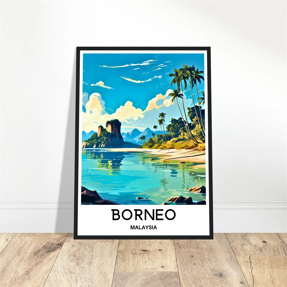 Poster di viaggio di Penang, M - Home Decor Malaysia recensione e prezzo