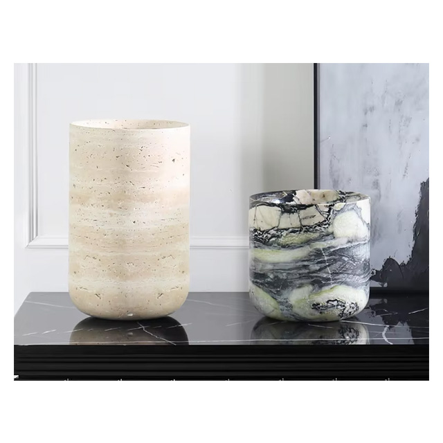 Vaso in Marmo Naturale Persona - Home Decor Vase With Flowers recensione e prezzo