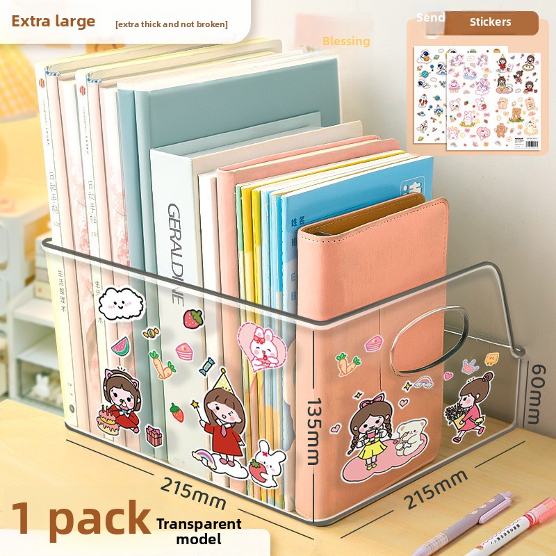 Scaffale per libri trasparente - Aesthetic Bookend recensione e prezzo