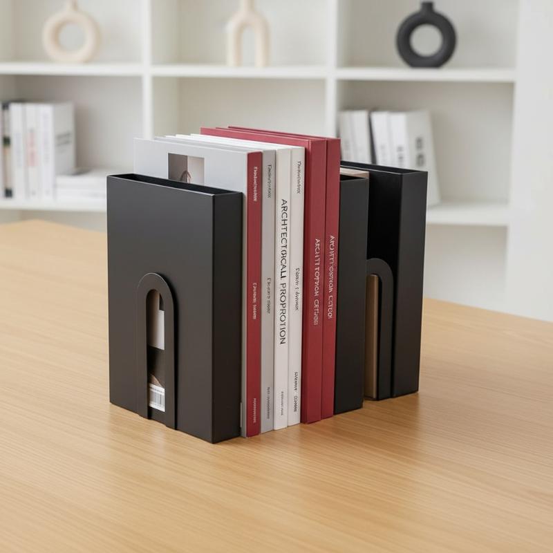 1 paio di reggilibri in ferro  - Aesthetic Bookend recensione e prezzo