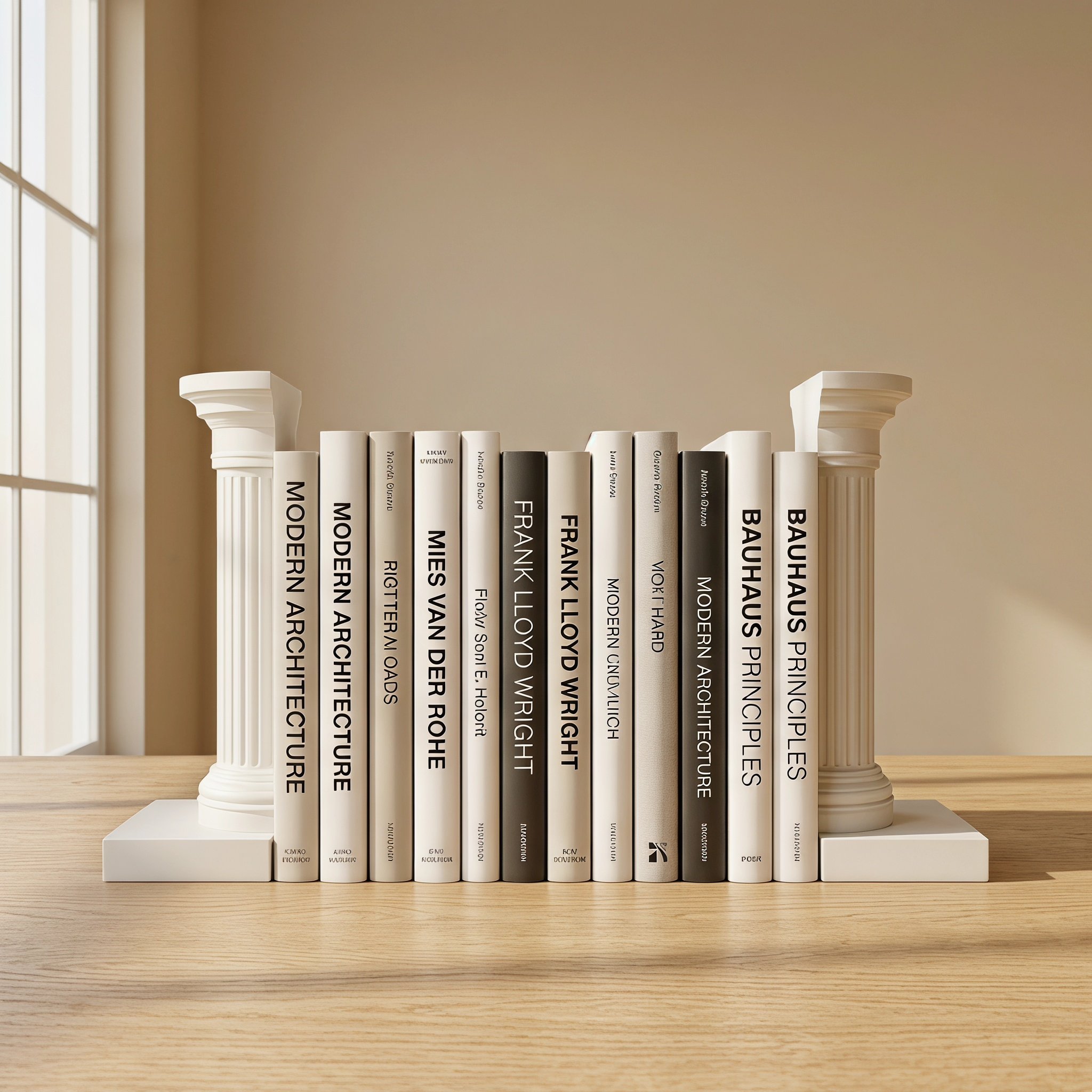 2 Pezzi Fermalibri a Colonna R - Aesthetic Bookend recensione e prezzo
