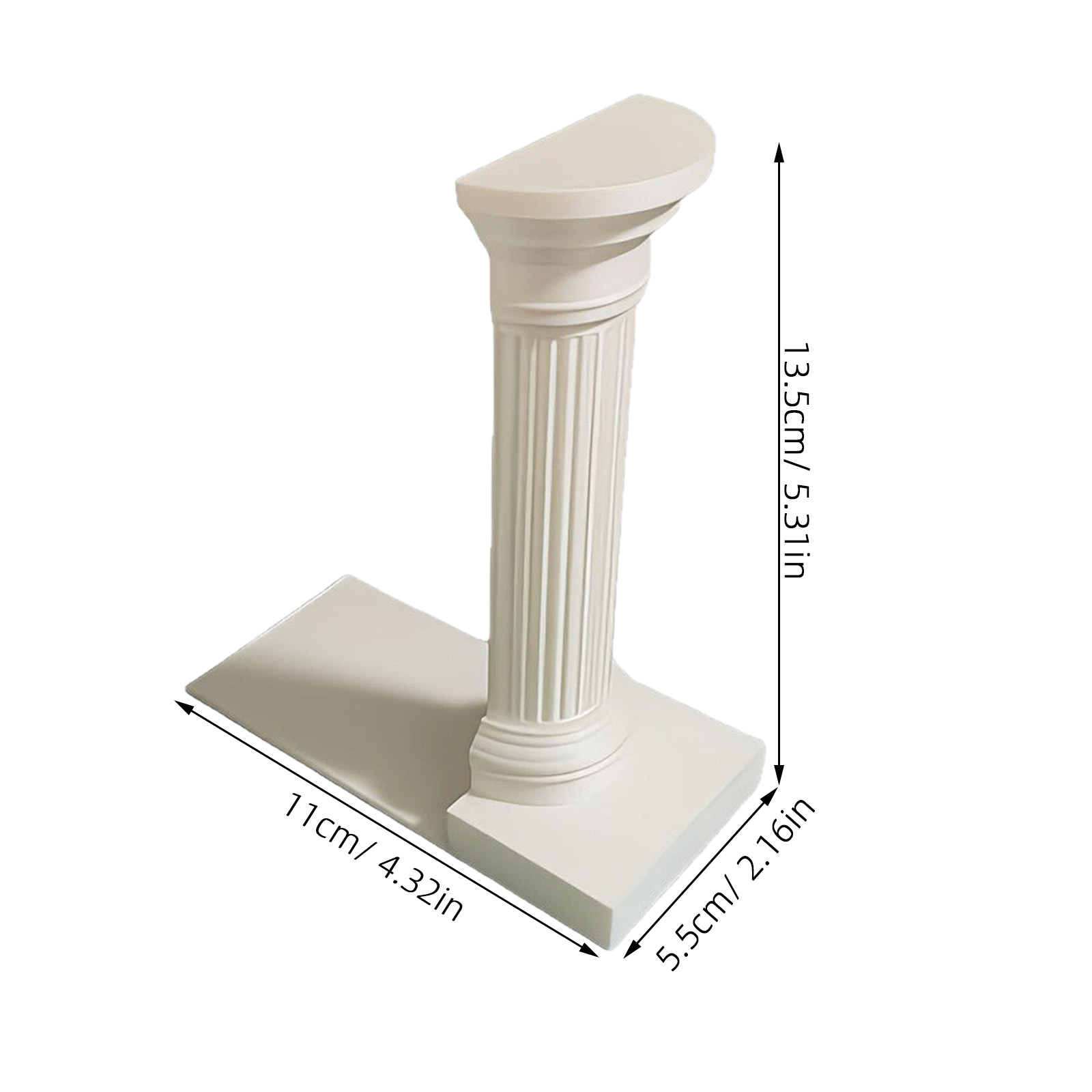 2 Pezzi Fermalibri a Colonna R - Aesthetic Bookend recensione e prezzo