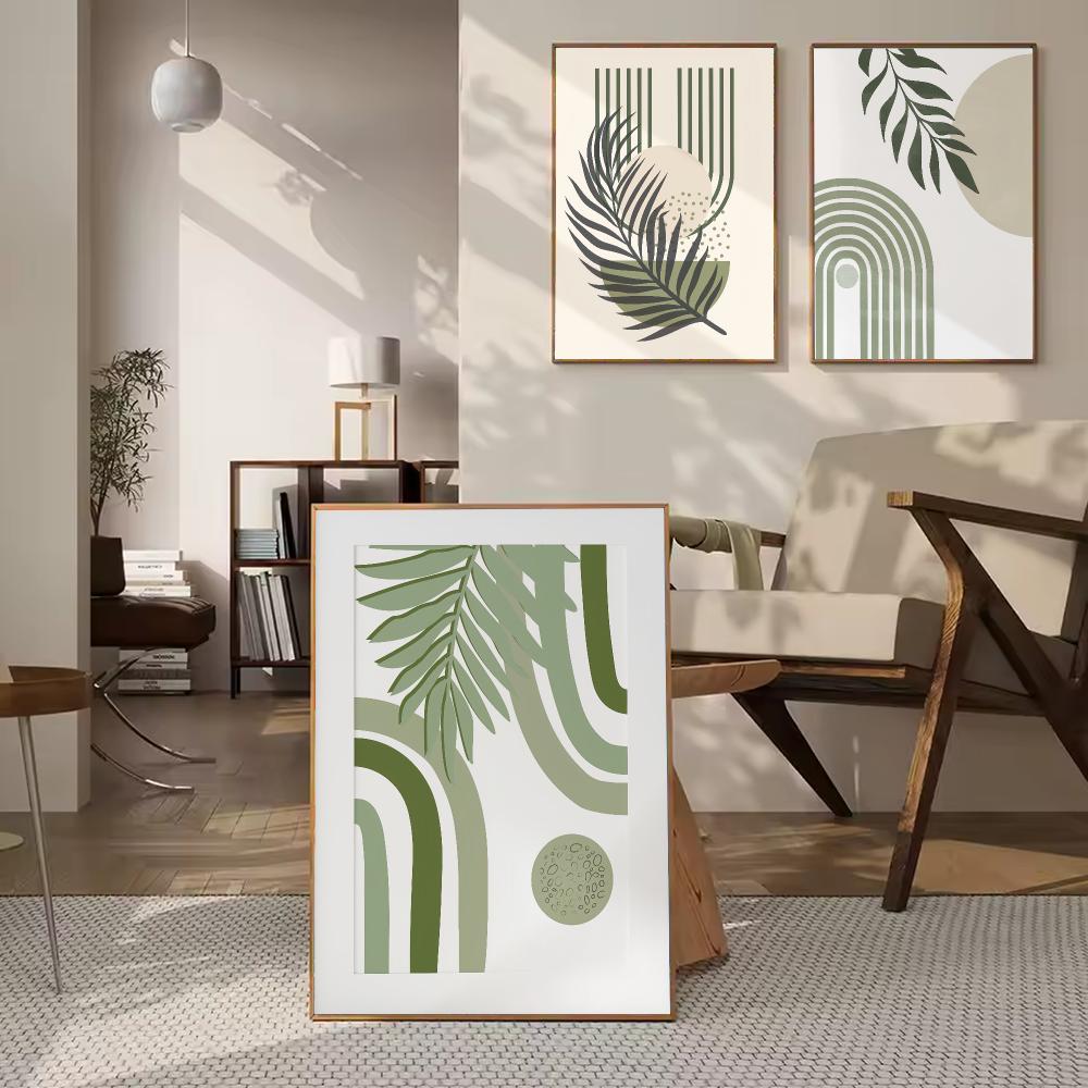 Poster da Parete HD Verde Salv - Home Decor Japandi Style recensione e prezzo