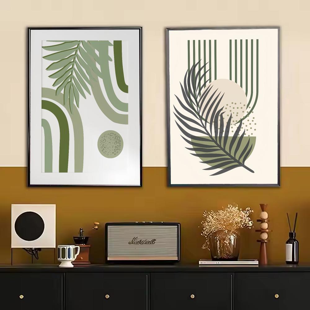 Poster da Parete HD Verde Salv - Home Decor Japandi Style recensione e prezzo