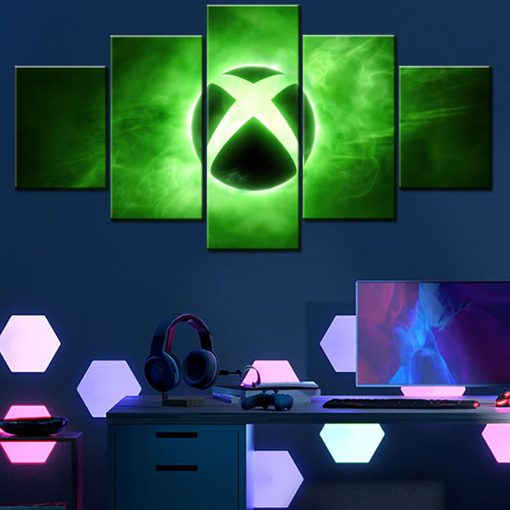 5 Pezzi Tela Wall Arts Poster  - Home Decor Xbox Games recensione e prezzo