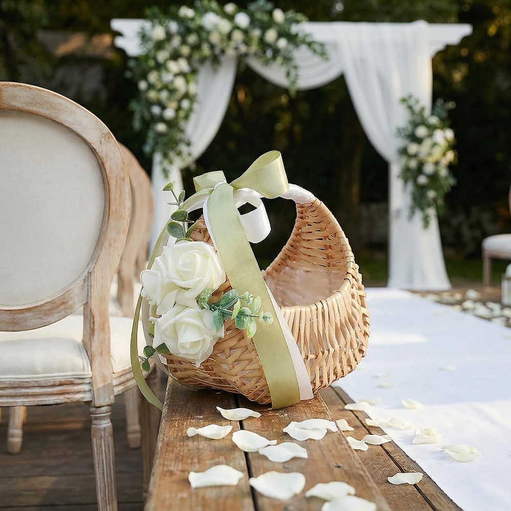 Cesto portafiori in rattan con - Rattan Plant Basket recensione e prezzo