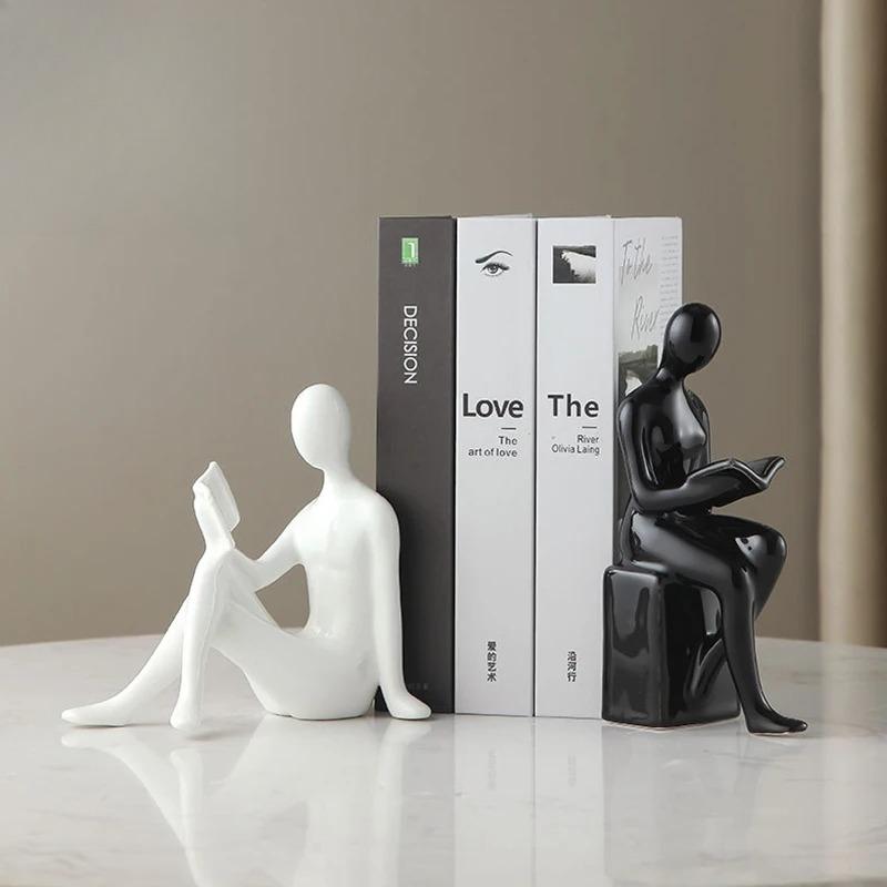 Statua in Ceramica a Forma di  - Aesthetic Bookend recensione e prezzo