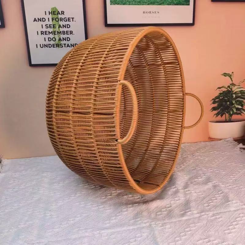 Cesto portaoggetti intrecciato - Rattan Plant Basket recensione e prezzo