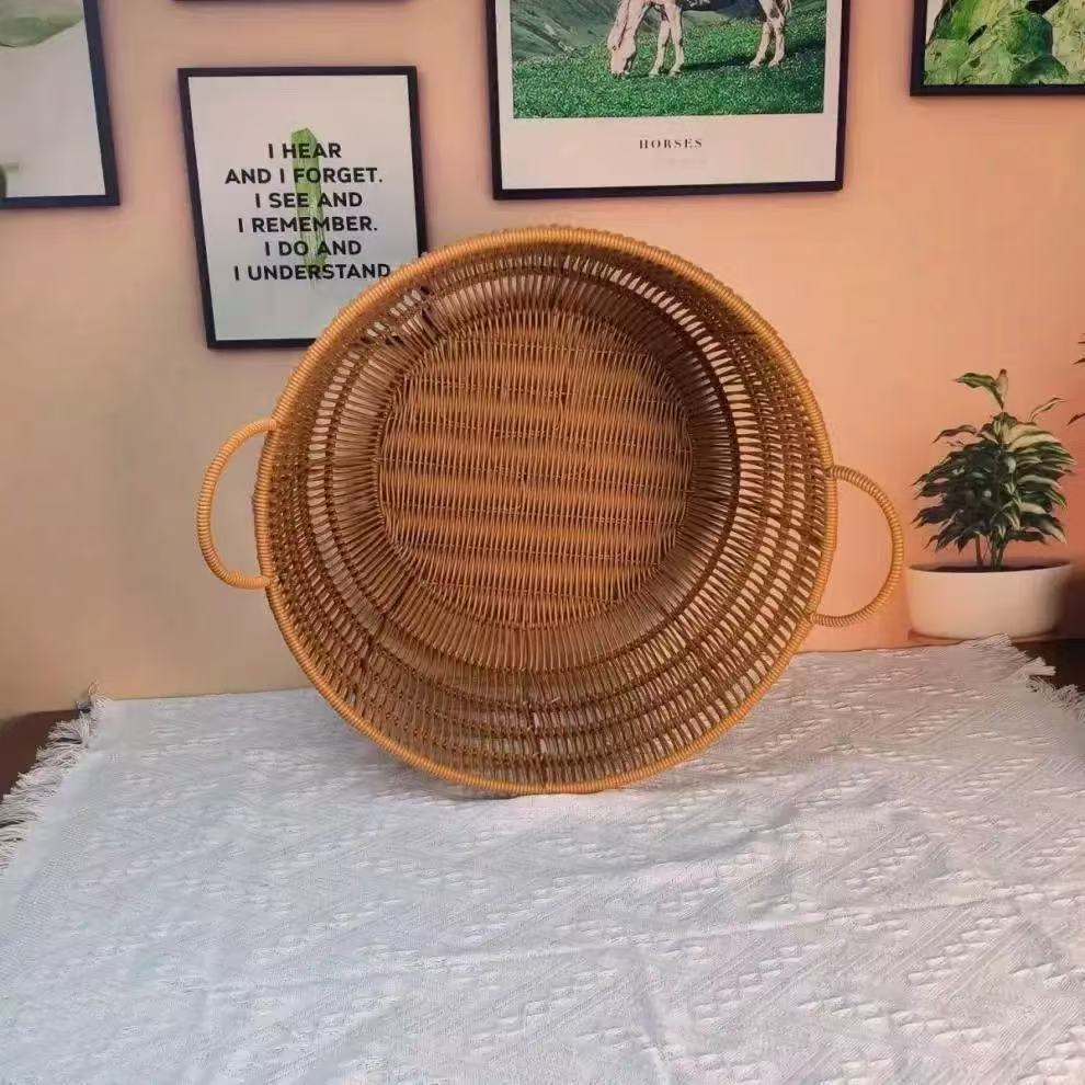 Cesto portaoggetti intrecciato - Rattan Plant Basket recensione e prezzo