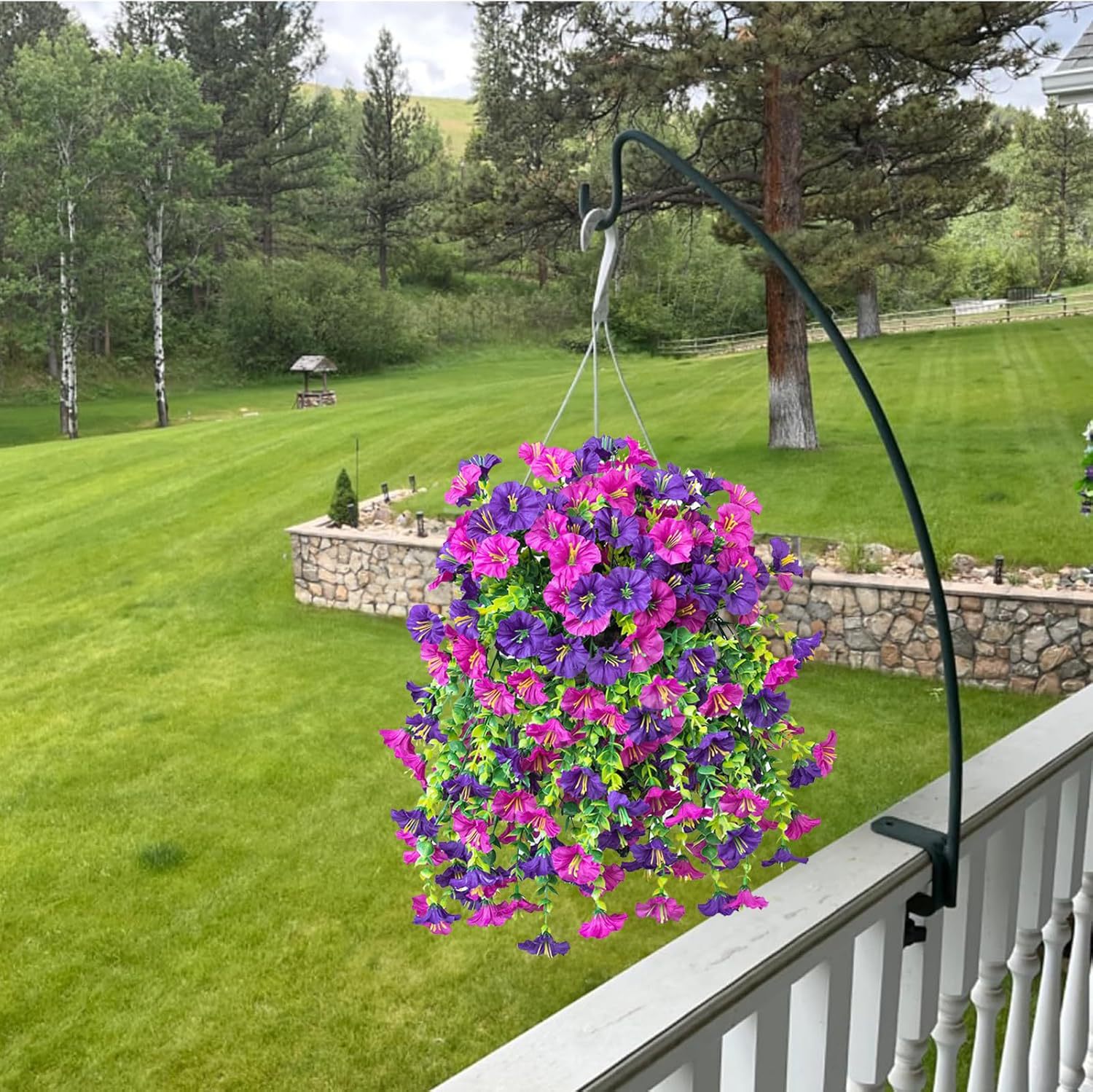 1 Pezzo di Fiori Artificiali d - Rattan Plant Basket recensione e prezzo