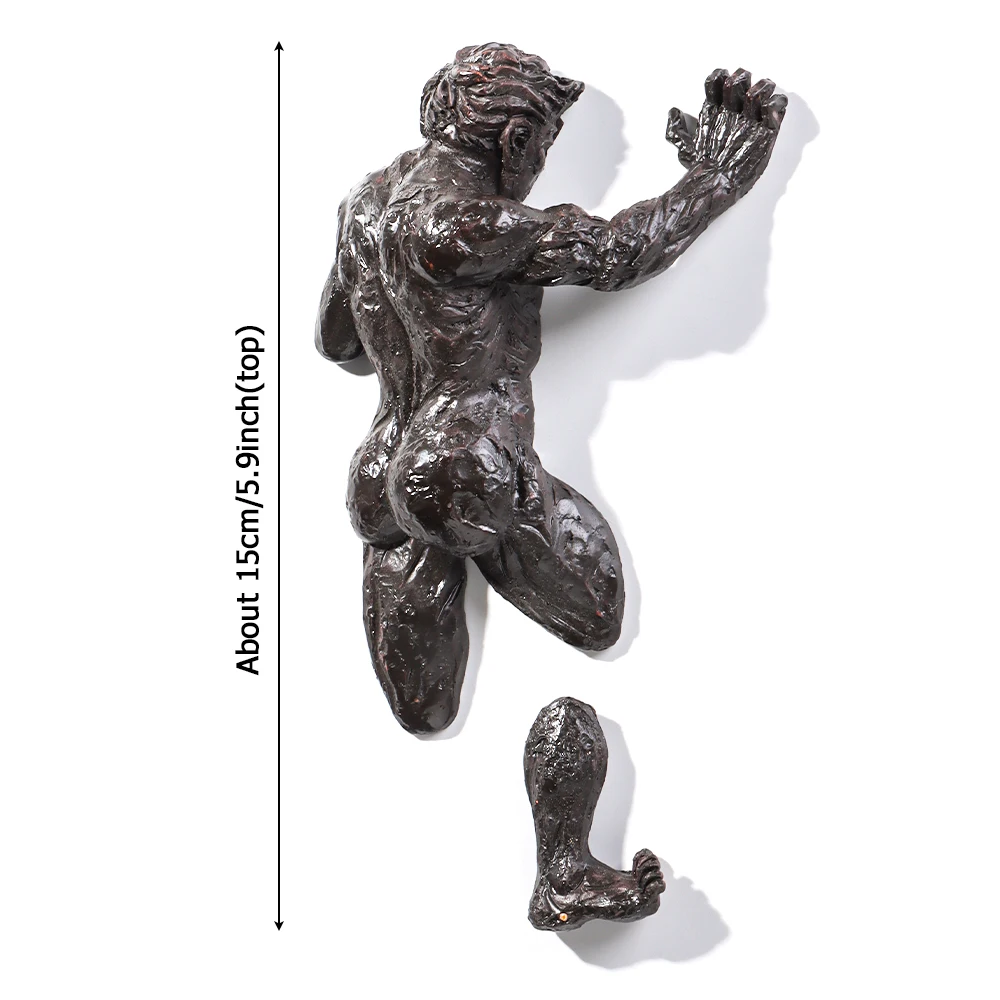3D attraverso la parete Figura - Abstract Sculpture Resin recensione e prezzo