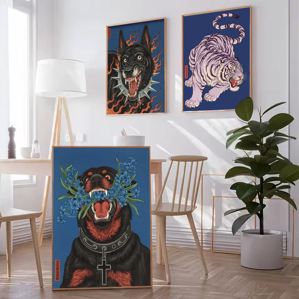 Poster da Parete HD con Cane i - Home Decor Japandi Style recensione e prezzo