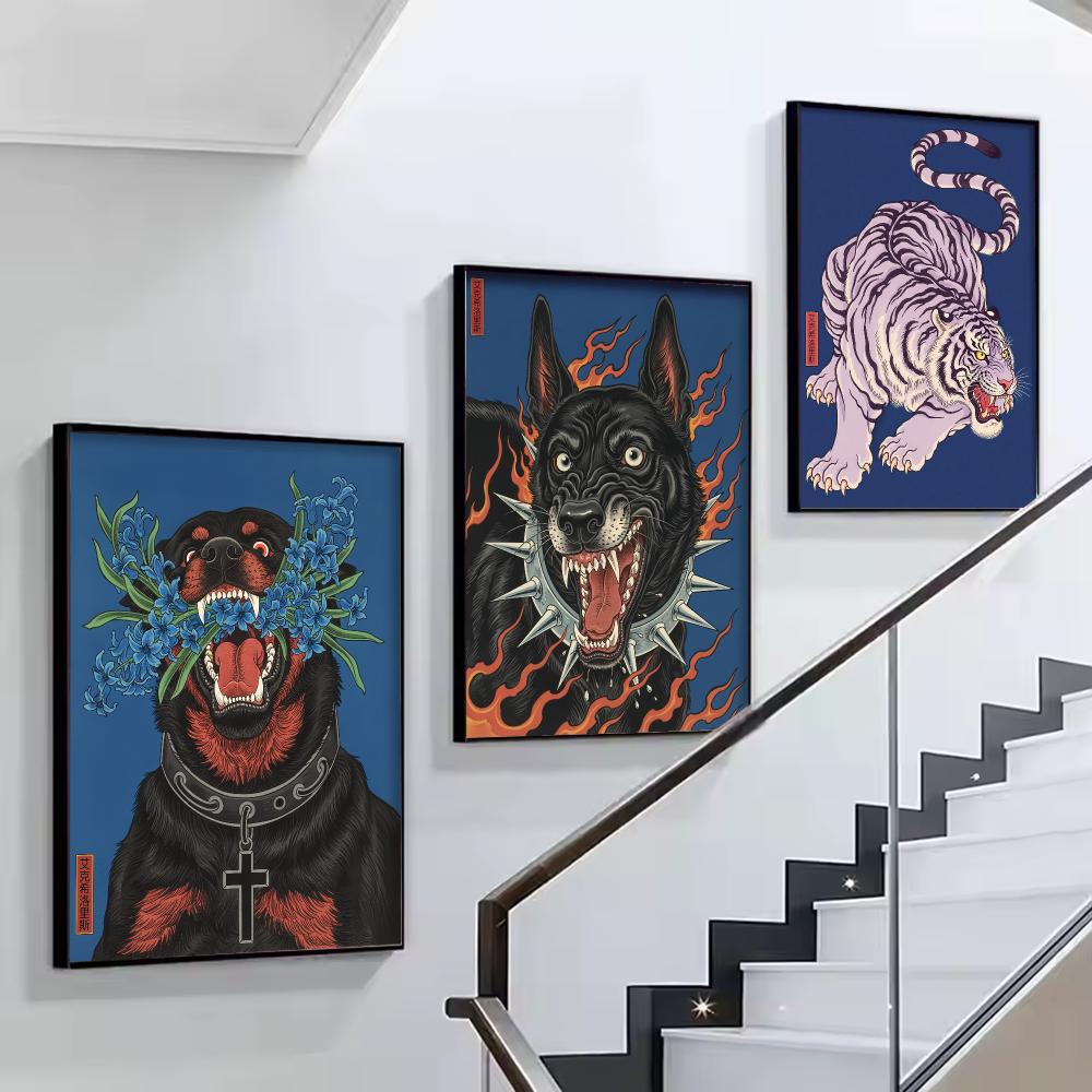 Poster da Parete HD con Cane i - Home Decor Japandi Style recensione e prezzo