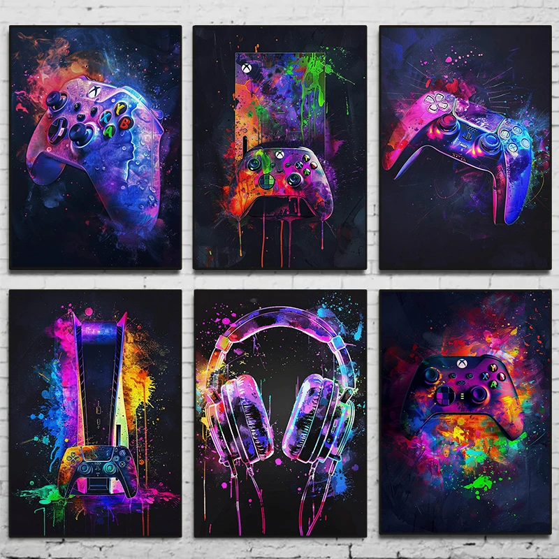 Poster di Videogiochi in Stile - Home Decor Xbox Games recensione e prezzo