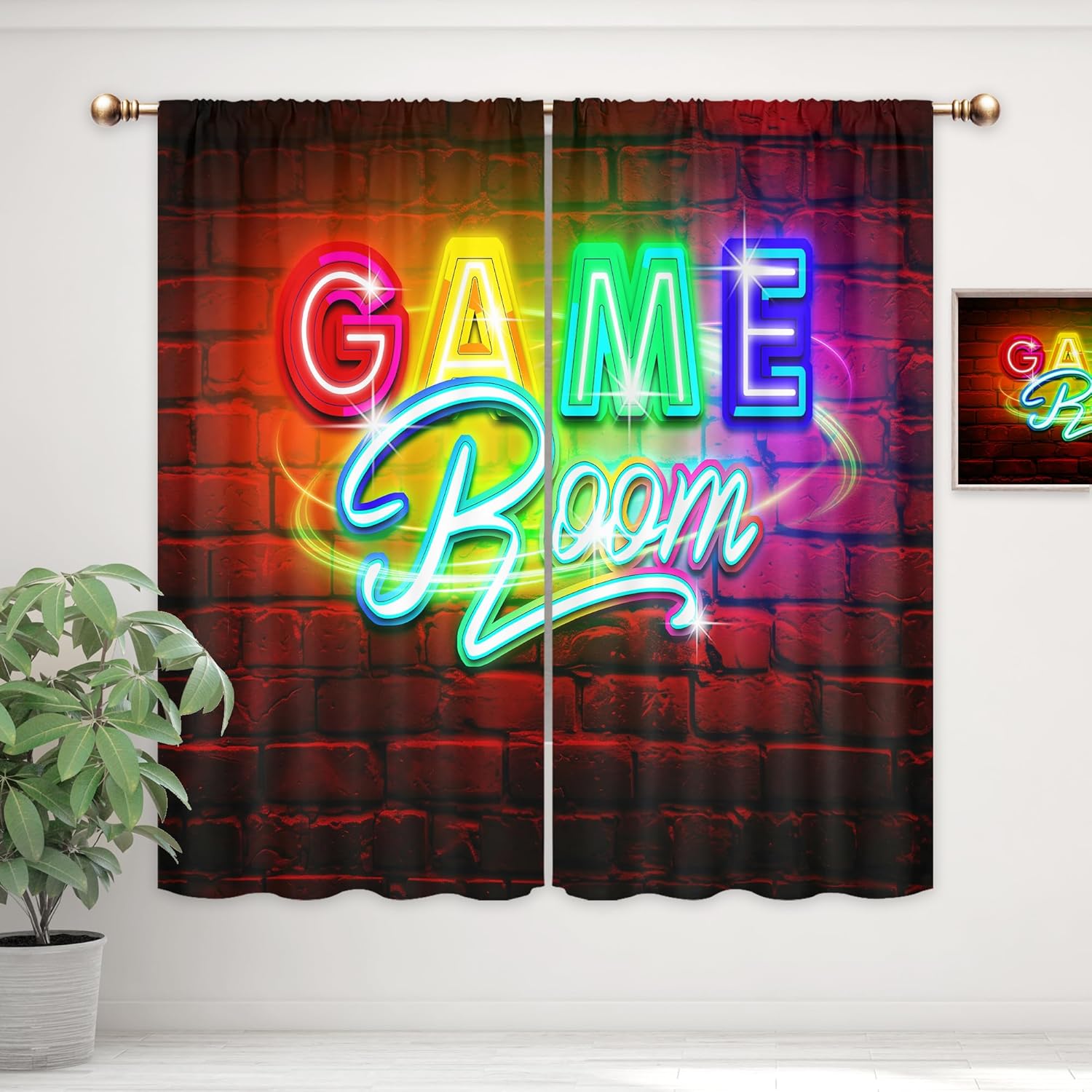 Tende da Gaming Neon, Tende co - Home Decor Youtube Videos recensione e prezzo