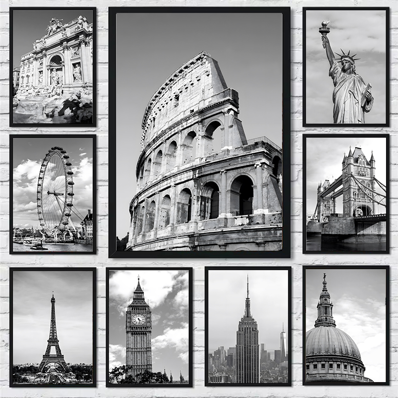 Poster in Bianco e Nero di Rom - Home Decor London recensione e prezzo