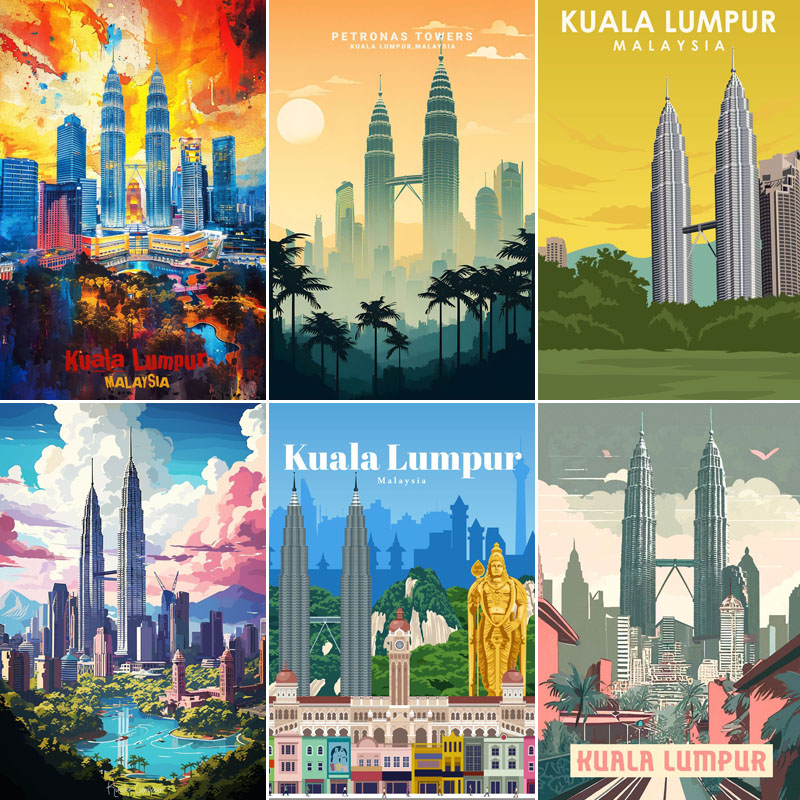 Poster del luogo turistico di  - Home Decor Malaysia recensione e prezzo