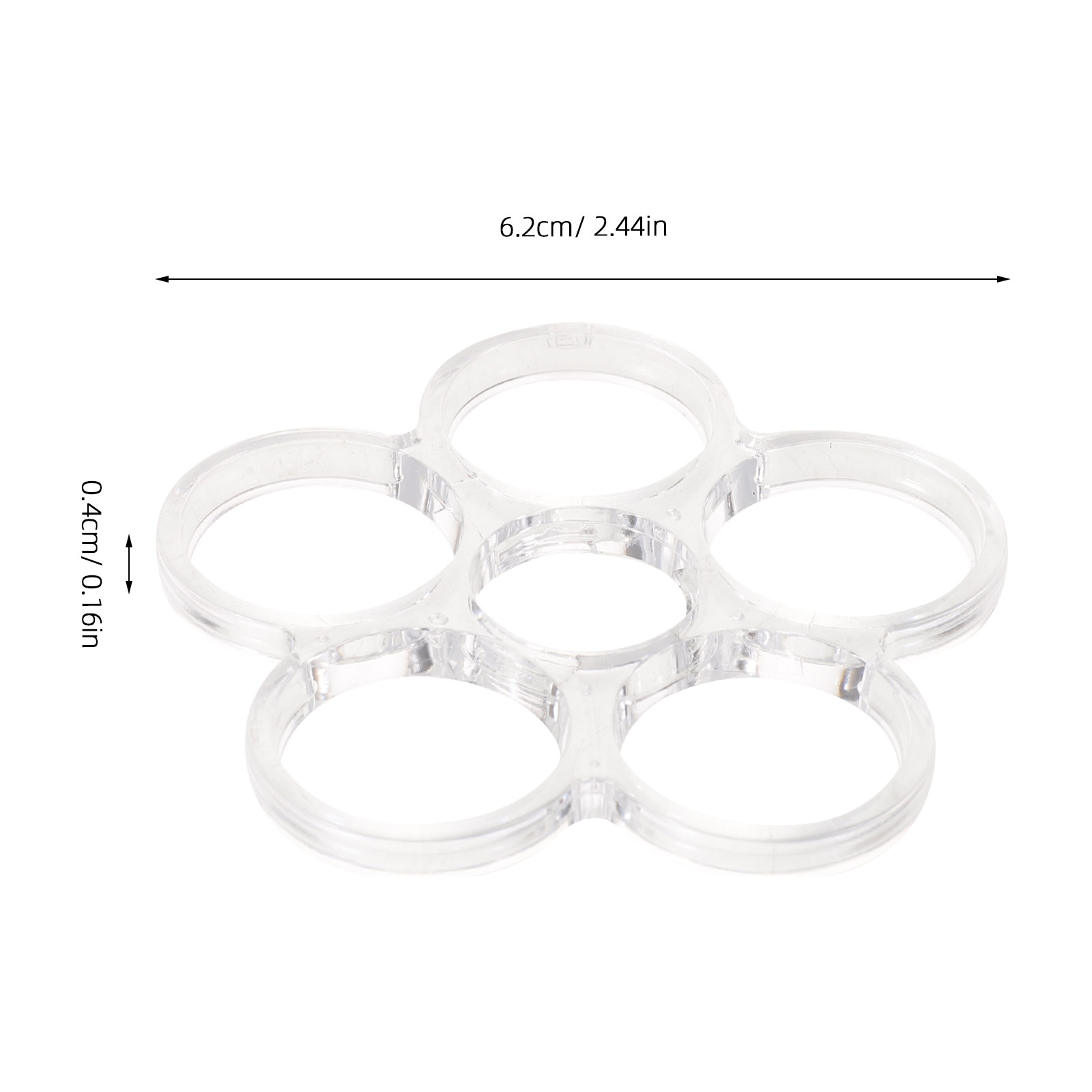 4 Pezzi Supporto per Composizi - Home Decor Vase With Flowers recensione e prezzo