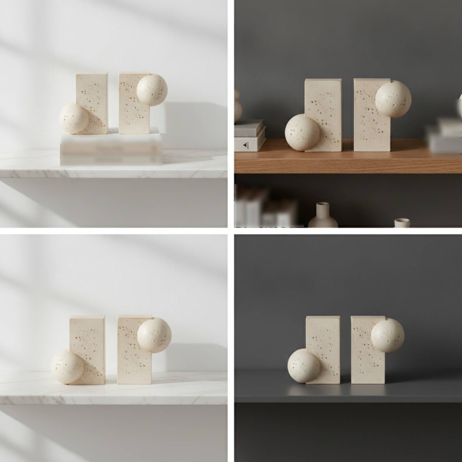 Fermalibri Scultorei Effetto P - Aesthetic Bookend recensione e prezzo