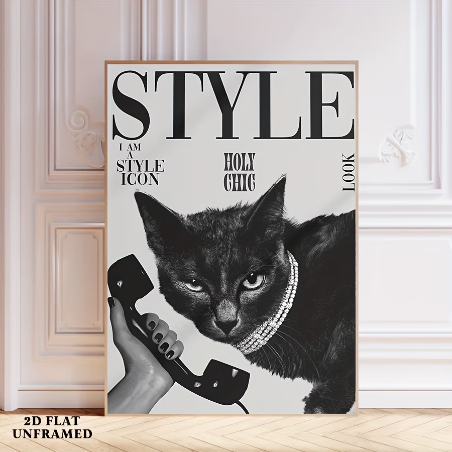 Stampa artistica da parete con - Home Decor Cat recensione e prezzo
