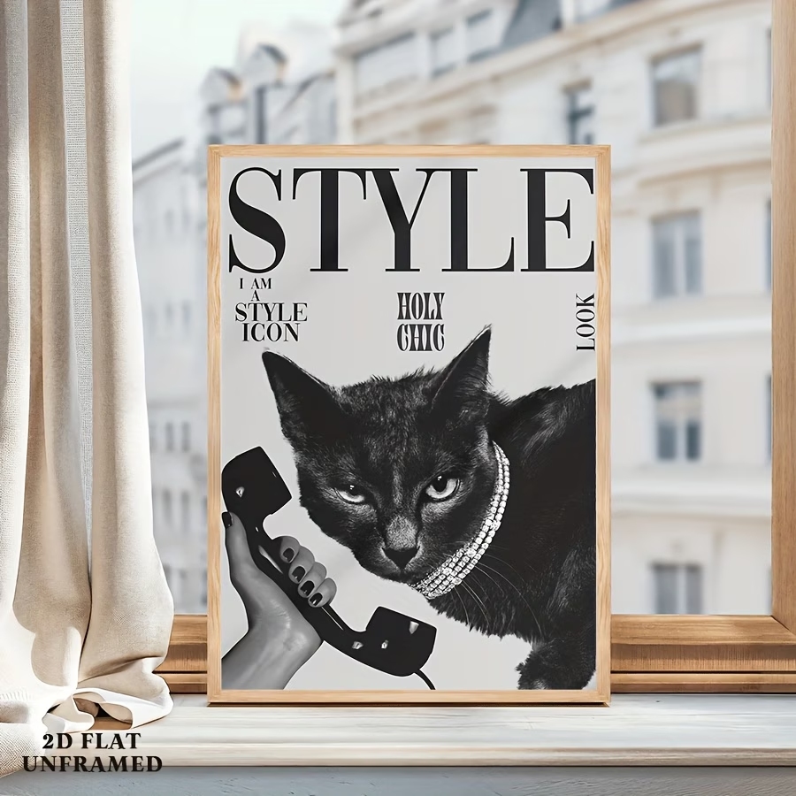 Stampa artistica da parete con - Home Decor Cat recensione e prezzo
