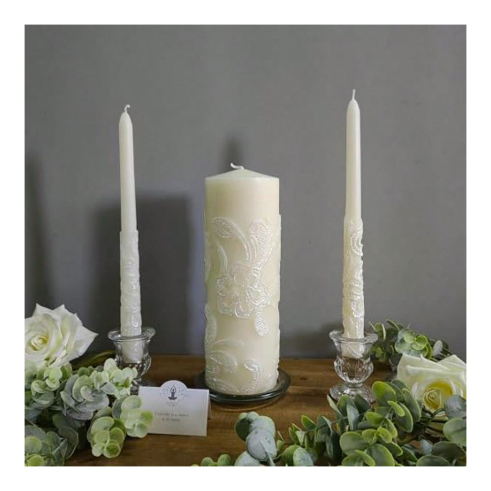 Set di Candele Nuziali Color C - Home Decor Event recensione e prezzo