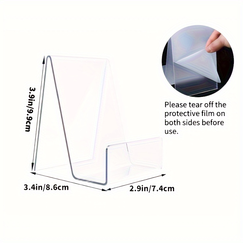 Supporto in acrilico trasparen - Aesthetic Bookend recensione e prezzo