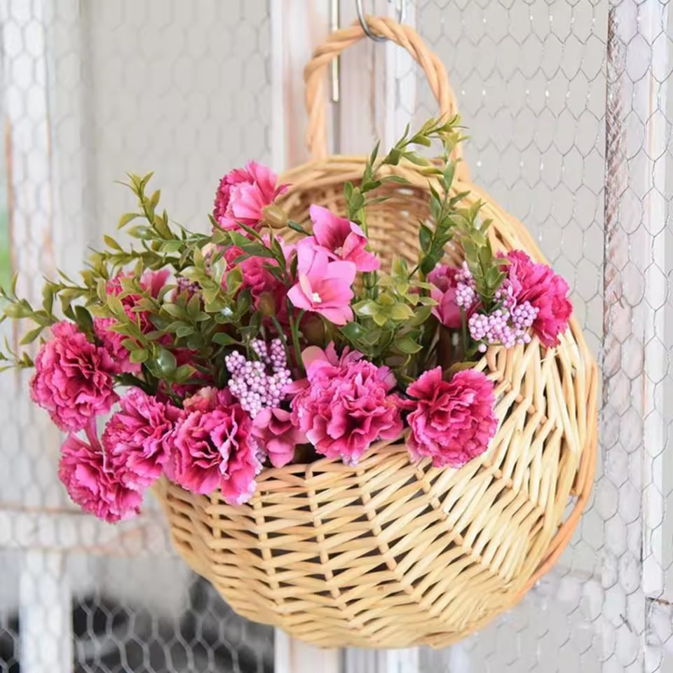 Fioriera da parete in rattan d - Rattan Plant Basket recensione e prezzo