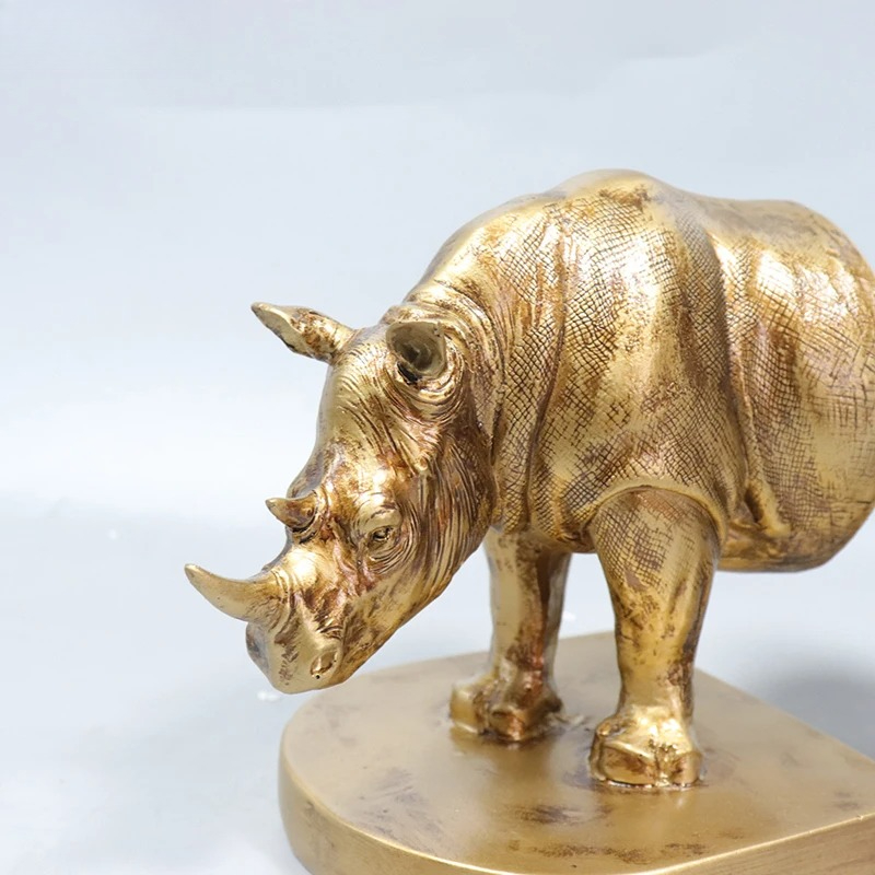Fermalibri Statua Rinoceronte  - Aesthetic Bookend recensione e prezzo