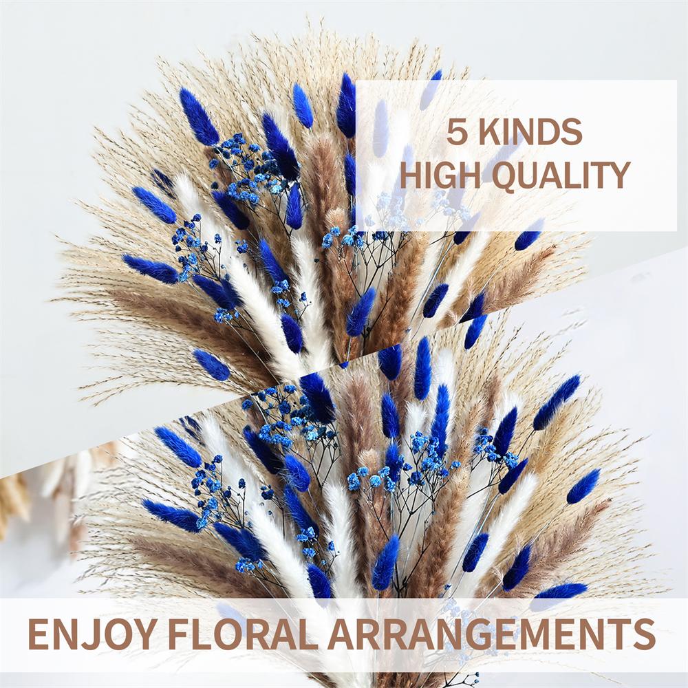 70 pezzi di fiori secchi artif - Home Decor Vase With Flowers recensione e prezzo