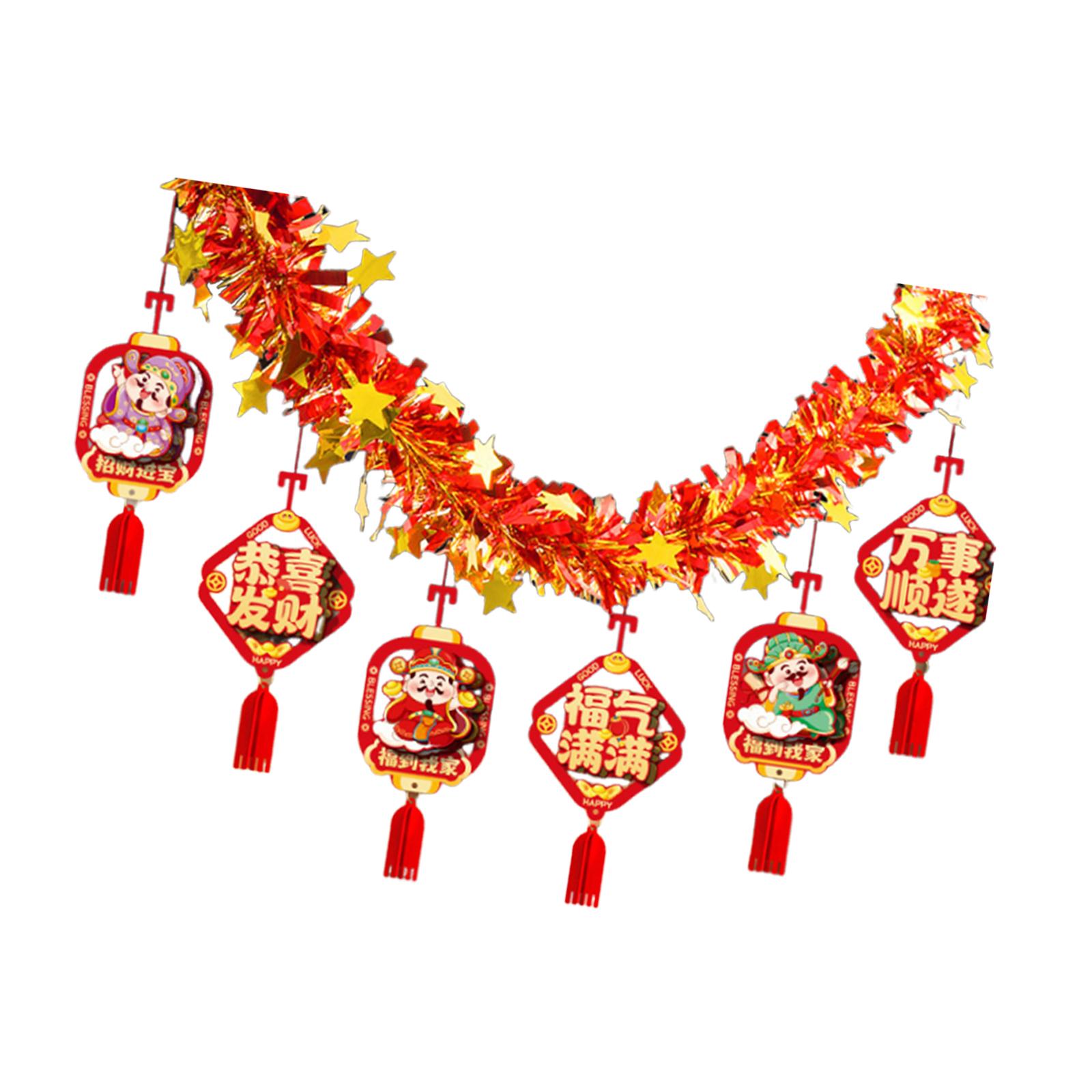 Ghirlanda per il Capodanno Cin - Home Decor Garland recensione e prezzo
