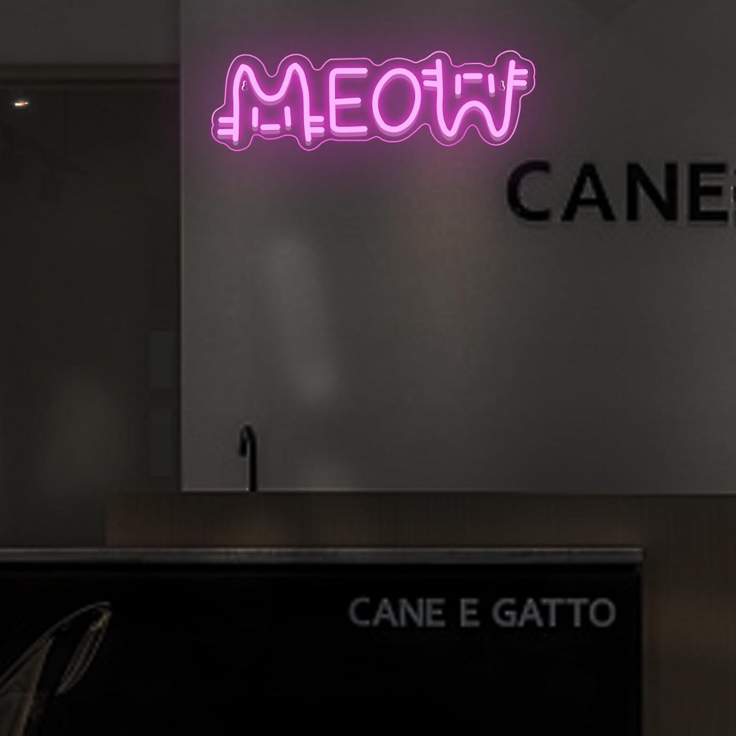 Insegna al Neon a Forma di Gat - Home Decor Cat recensione e prezzo