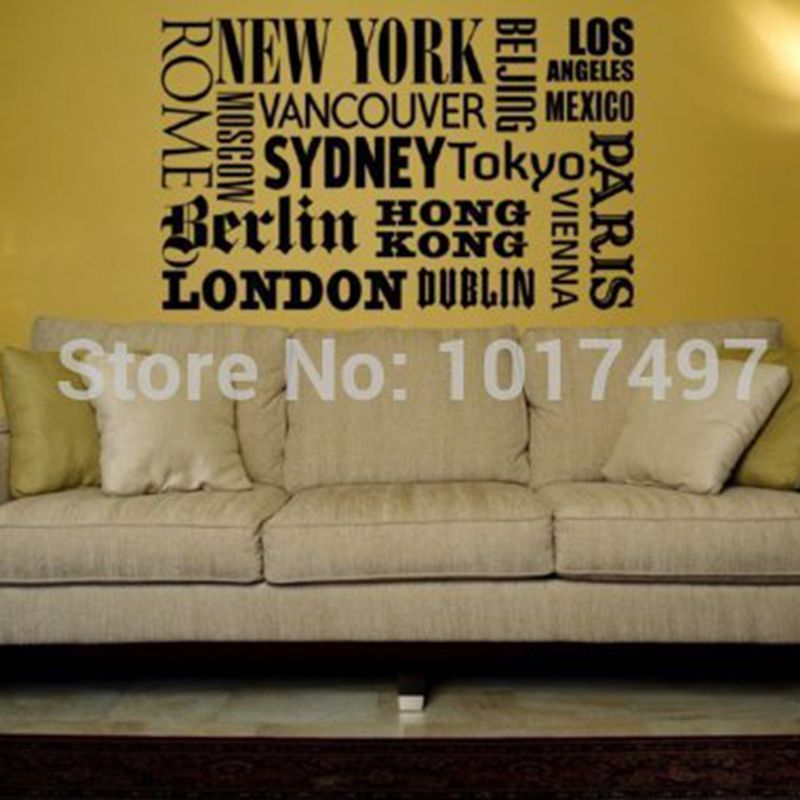 New York Londra Parigi Citazio - Home Decor London recensione e prezzo