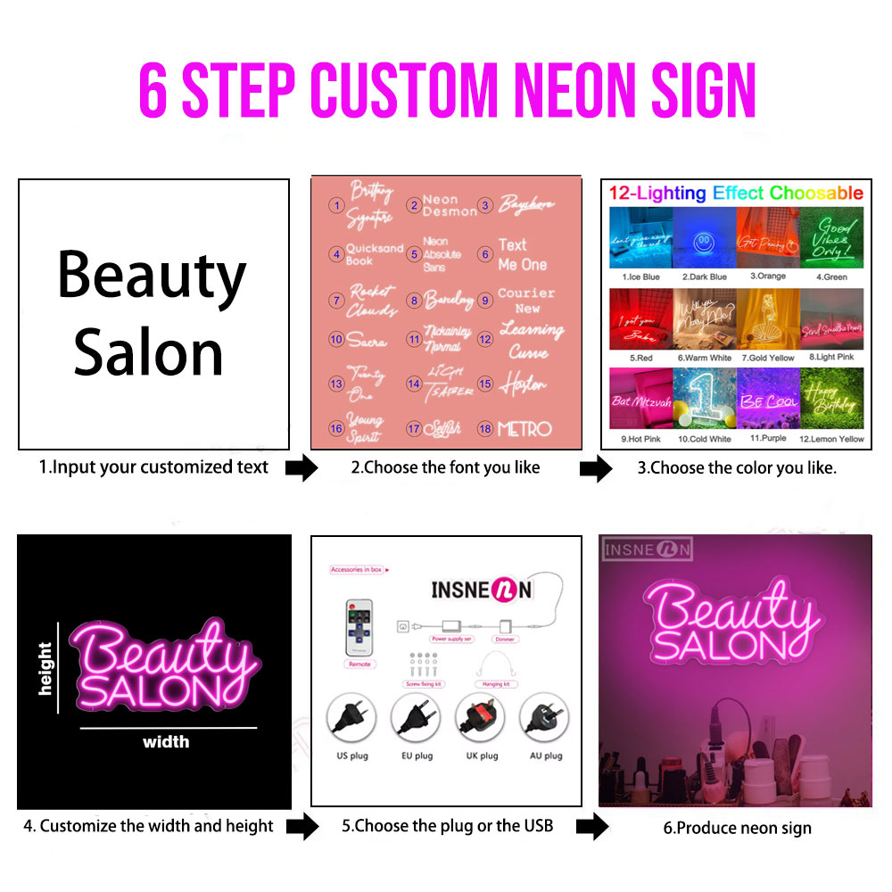 Insegne al Neon LED Personaliz - Home Decor Ideas recensione e prezzo