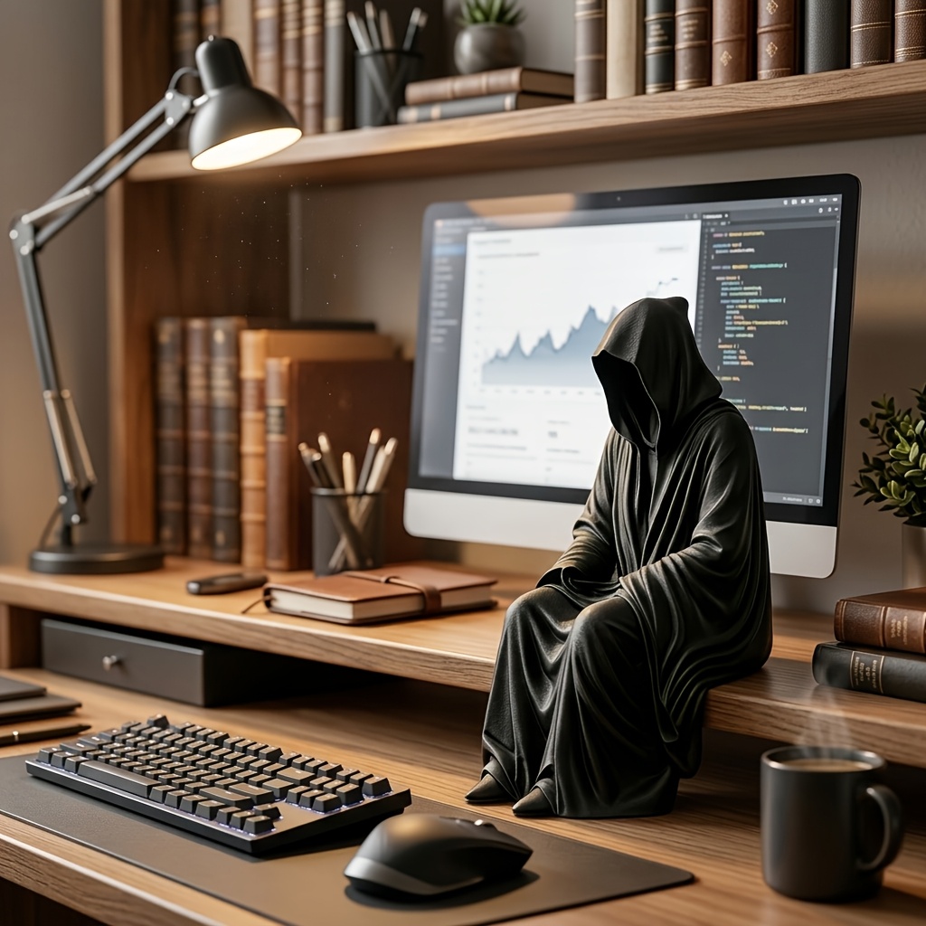 Fermalibri Grim Reaper Stampat - Aesthetic Bookend recensione e prezzo
